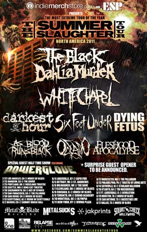 15 Questions With The Black Dahlia Murder; Playing Masquerade Tonight 15 Questions With The Black Dahlia Murder; Playing Masquerade Tonight