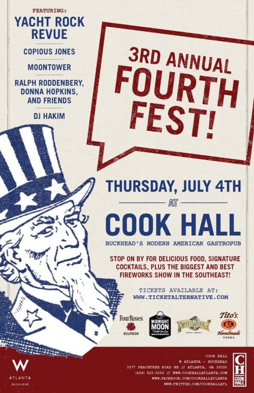 Win Tickets: Fourth Fest Featuring Yacht Rock Revue @ Cook Hall 7/4 Win Tickets: Fourth Fest Featuring Yacht Rock Revue @ Cook Hall 7/4
