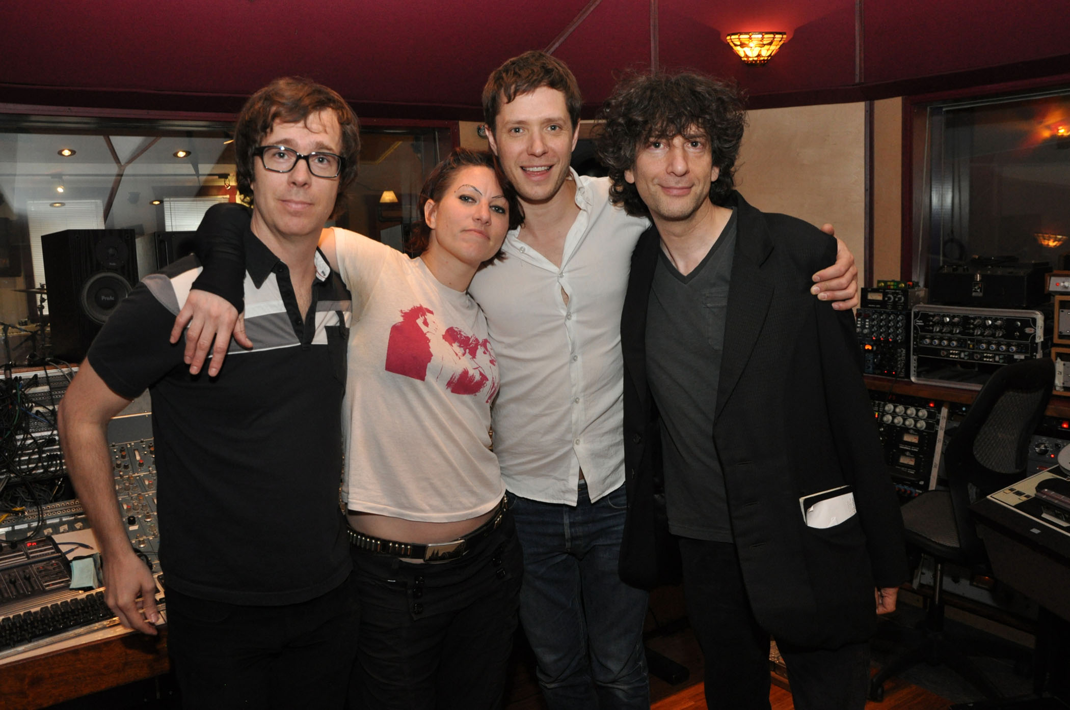 Ben Folds, Damian Kulash (OK Go), Amanda Palmer (Dresden Dolls) and Author Neil Gaiman to Write and Record Eight Songs in Eight Hours Ben Folds, Damian Kulash (OK Go), Amanda Palmer (Dresden Dolls) and Author Neil Gaiman to Write and Record Eight Songs in Eight Hours