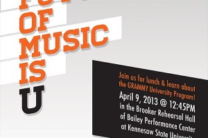 Invitation: GRAMMYU Lunch and Learn at KSU Invitation: GRAMMYU Lunch and Learn at KSU