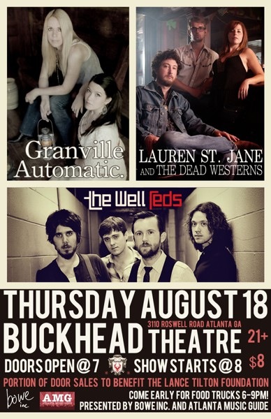 Q&A With Granville Automatic & The Well Reds; Playing The Buckhead Theatre, August 18 Q&A With Granville Automatic & The Well Reds; Playing The Buckhead Theatre, August 18