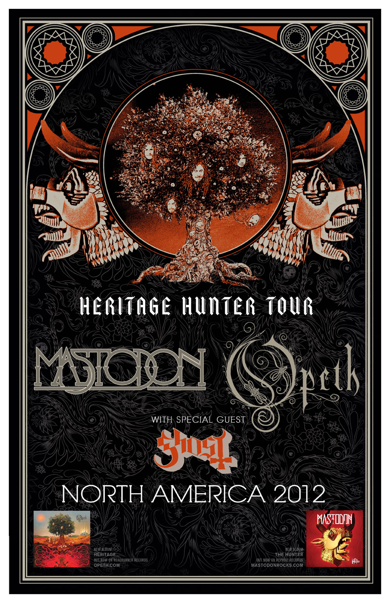 Win Tickets & Autographed Tour Poster! Mastadon & Opeth @Masquerade Music Park May 12th Win Tickets & Autographed Tour Poster! Mastadon & Opeth @Masquerade Music Park May 12th
