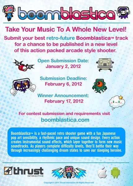 Get Your Music Placed In New Mobile Game “Boomblastica” Get Your Music Placed In New Mobile Game “Boomblastica”