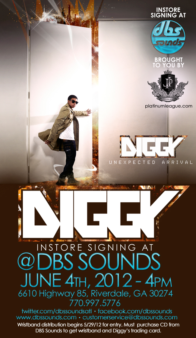 See Diggy From “Run’s House” Monday, June 4th @ DBS Sounds See Diggy From “Run’s House” Monday, June 4th @ DBS Sounds