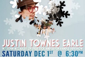 Win Tickets! See Winter Wonder Jam Featuring Justin Townes Earle, John McCauley, & Seven Handle Sideshow Dec. 1 @ Atlantic Station