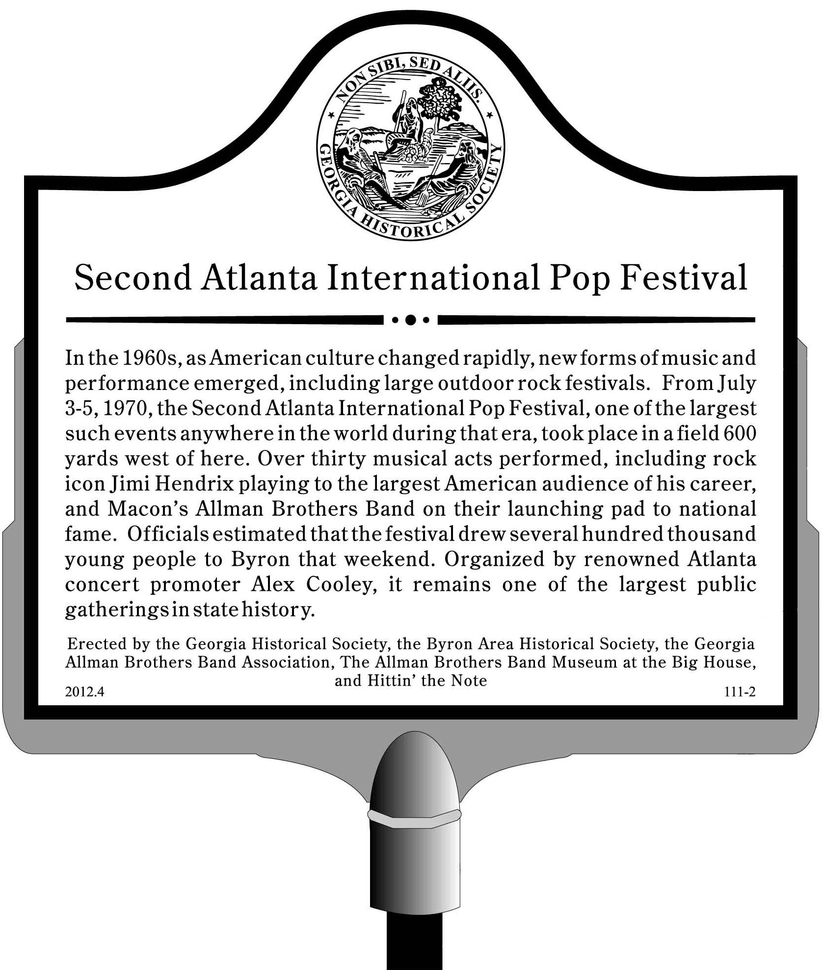 1970 Georgia Rock Festival To Be Commemorated With Historical Marker & Long-awaited Preview of Feature-length Documentary Film 1970 Georgia Rock Festival To Be Commemorated With Historical Marker & Long-awaited Preview of Feature-length Documentary Film