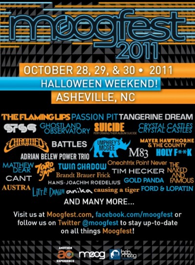 Moogfest 2011 Announces Lineup Moogfest 2011 Announces Lineup