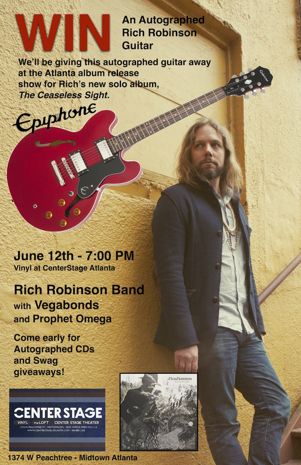 Rich Robinson The Ceaseless Sight Album Review Rolling