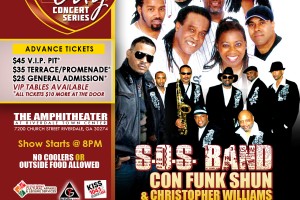 Interview: Christopher Williams; Playing with Con Funk Shun & SOS Band @ Riverdale Amphitheater June 15th! Interview: Christopher Williams; Playing with Con Funk Shun & SOS Band @ Riverdale Amphitheater June 15th!