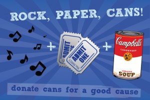 Rock, Paper, Cans! Smith’s Olde Bar is Hosting a Can Food Drive November 21st – December 31st! Rock, Paper, Cans! Smith’s Olde Bar is Hosting a Can Food Drive November 21st – December 31st!