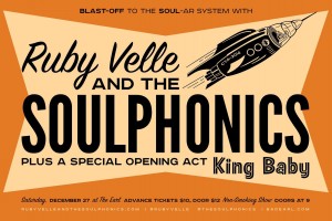 Win Tickets to Ruby Velle & The Soulphonics @ The EARL 12/27! Win Tickets to Ruby Velle & The Soulphonics @ The EARL 12/27!