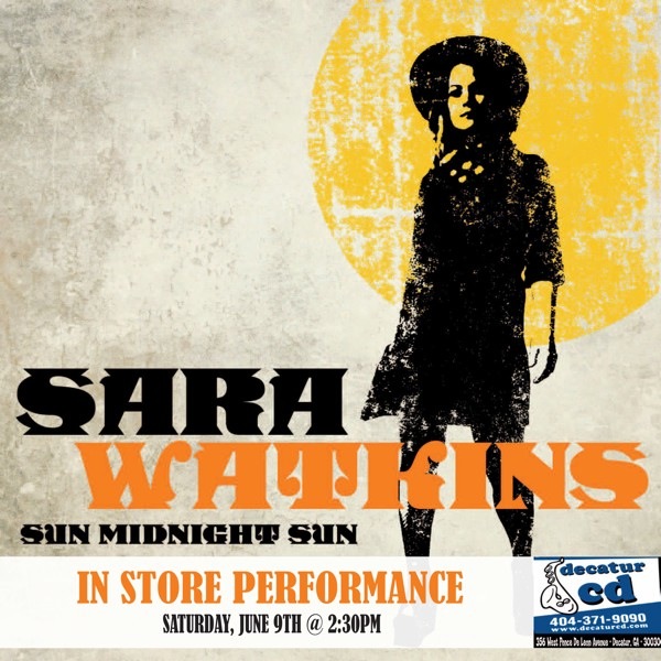 In-Store Performance! See Sara Watkins (Of Nickel Creek) At Decatur CD & Smith’s Olde Bar Saturday June 9th