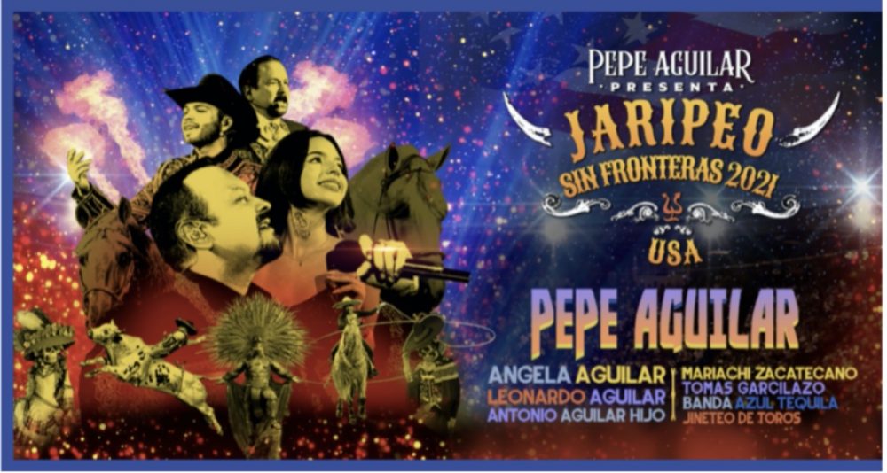 PEPE AGUILAR CONTINUES HIS SUCCESSFUL JARIPEO SIN FRONTERAS TOUR THIS
