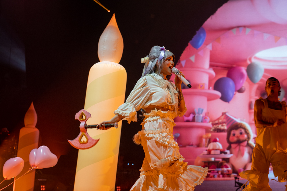 Melanie Martinez with SOFIA ISELLA and Beach Bunny at Gas South Arena