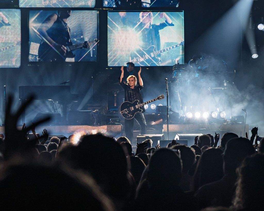 Brandi Carlile performing at Gas South Arena near Atlanta