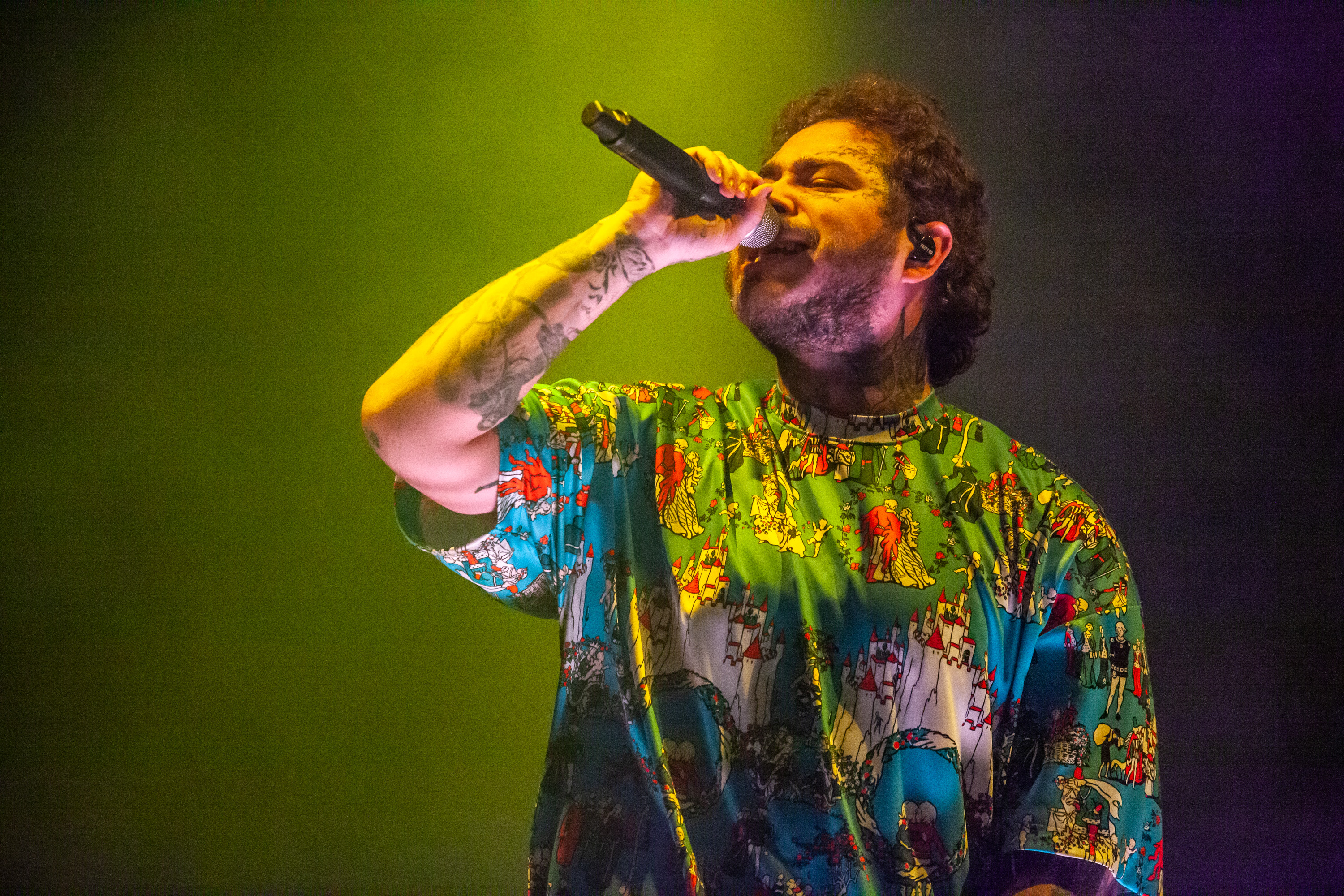 Post Malone with Swae Lee and Tyla Yaweh at State Farm Arena 10/18/19
