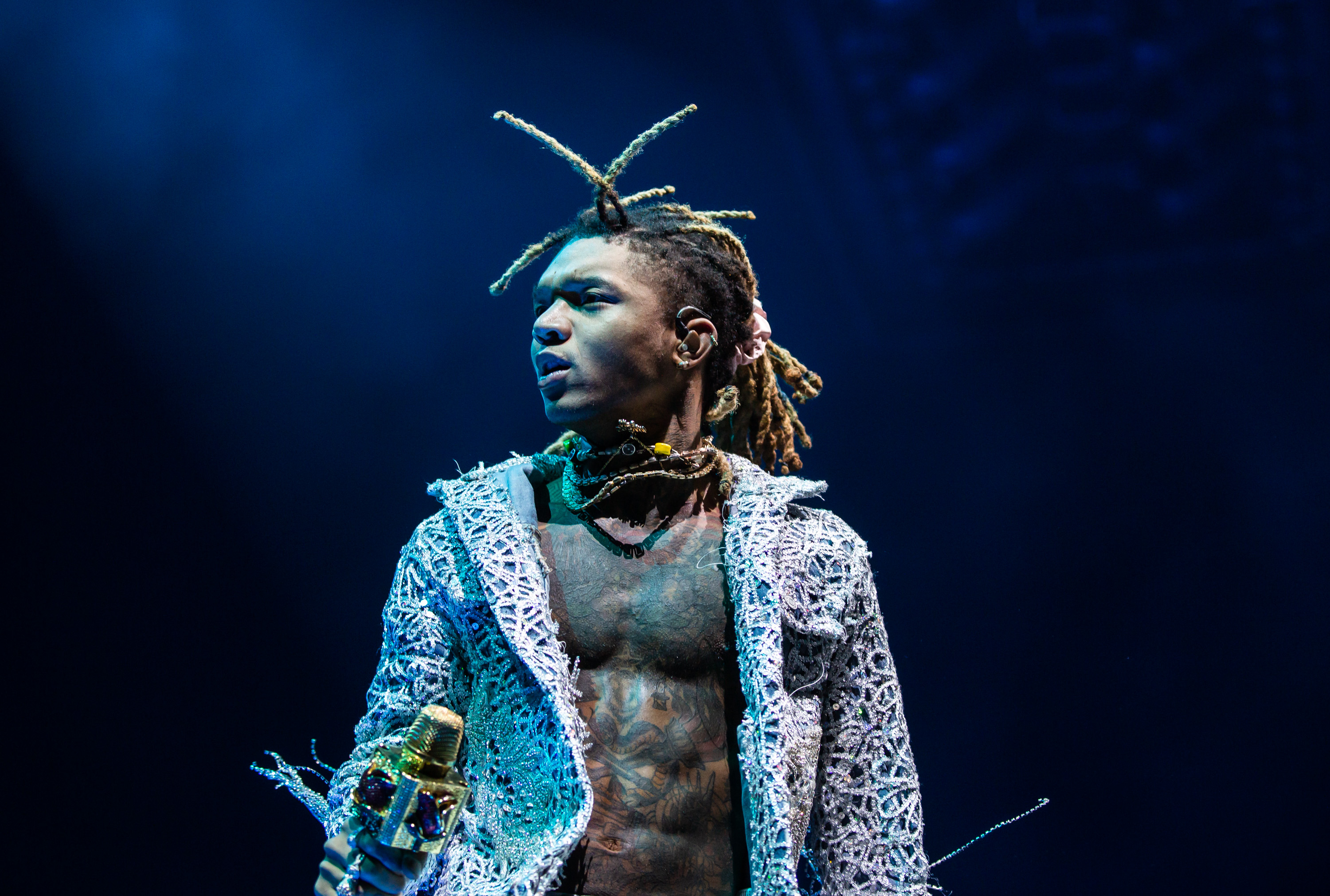 Post Malone with Swae Lee and Tyla Yaweh at State Farm Arena 10/18/19