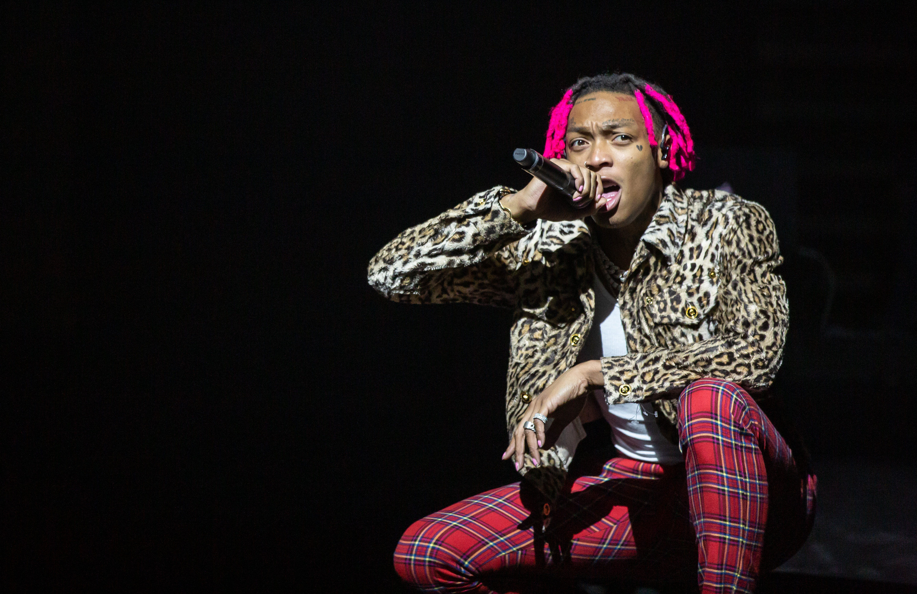 Post Malone with Swae Lee and Tyla Yaweh at State Farm Arena 10/18/19