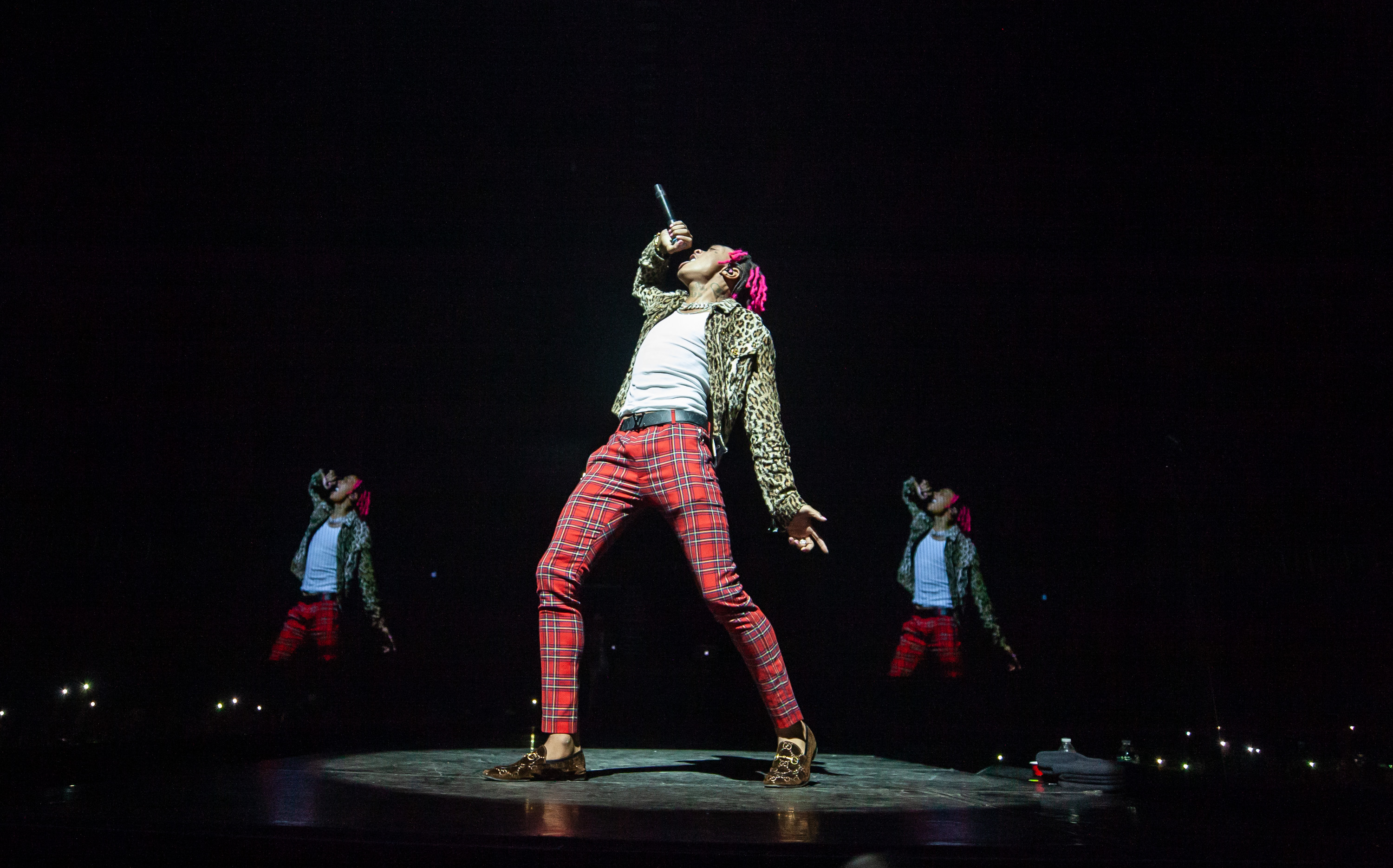 Post Malone with Swae Lee and Tyla Yaweh at State Farm Arena 10/18/19