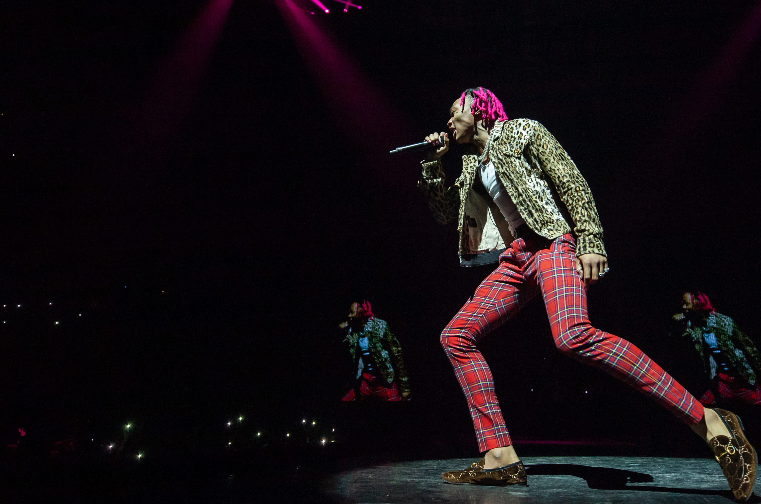 Post Malone with Swae Lee and Tyla Yaweh at State Farm Arena 10/18/19
