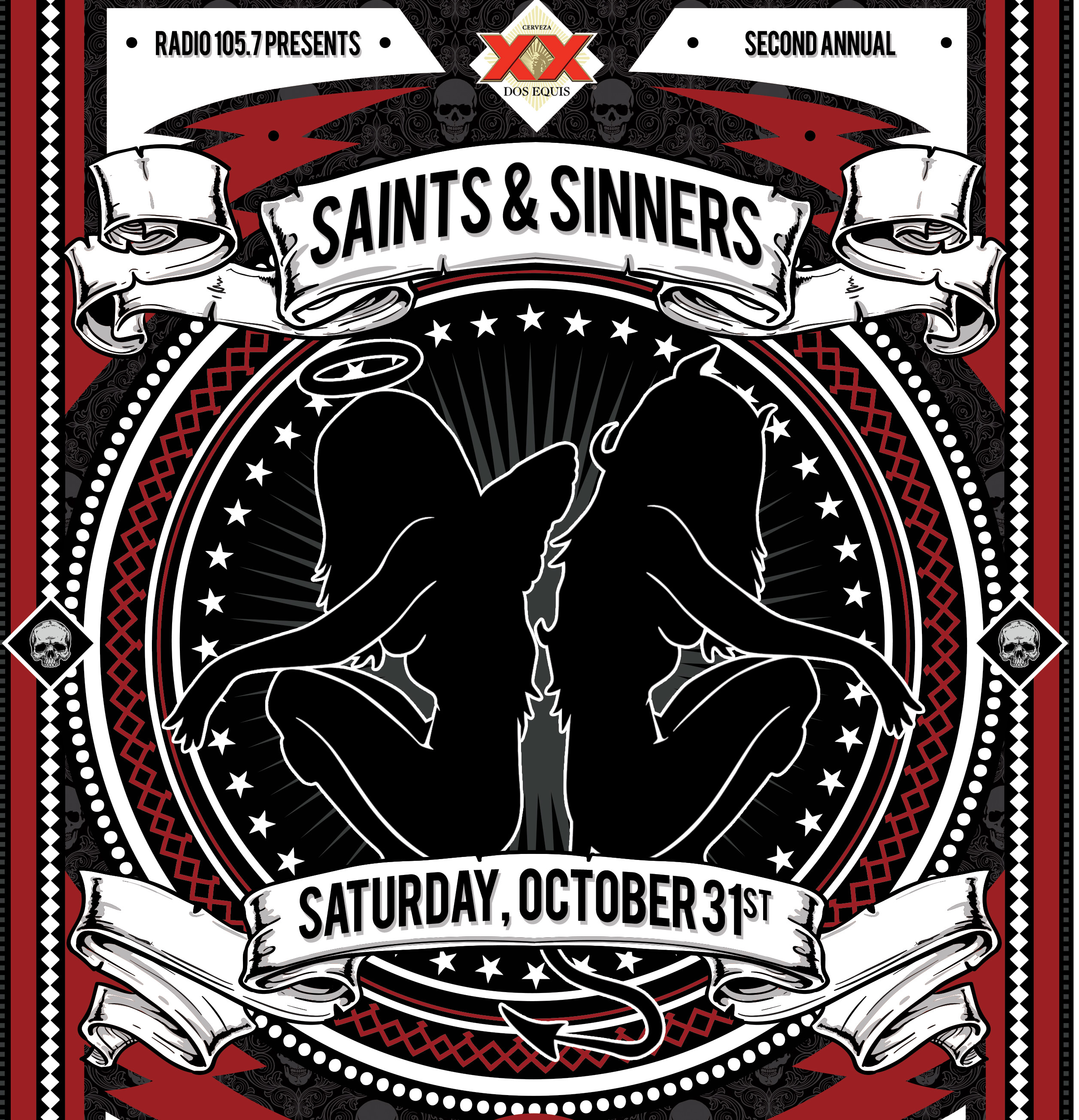 AMG Giveaway Win Tickets to Saints & Sinners Ball Park Tavern 10/31/15!